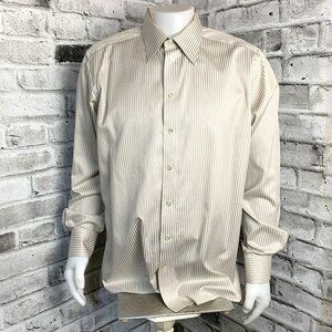Eton Ganghester 1928 Contemporary Fit Striped Dress Shirt